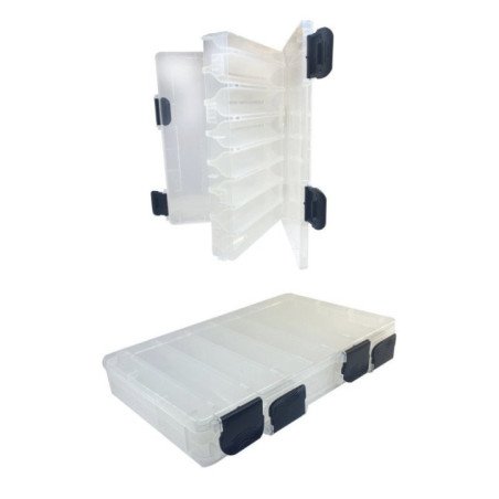 SUD PESCA SCATOLA L-230 PORTA ARTIFICIALI DUPLEFACE