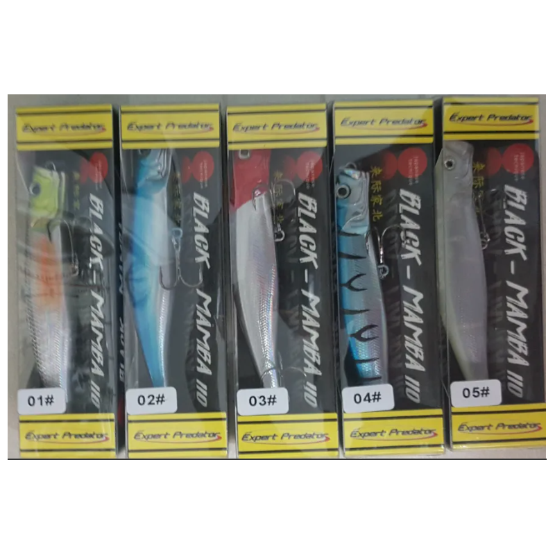 EXSPERT POPPER BLACK MAMBA 110MM