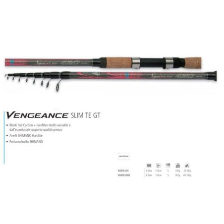 SHIMANO VENGEANCE TELESCOPICA SLIM GT 420