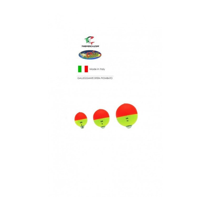 SPORT FISHING  GALLEGGIANTE SFERA PIOMBATO