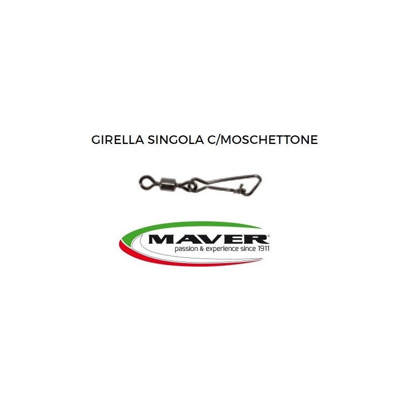 MAVER GIRELLA SINGOLA CON MOSCHETTONE