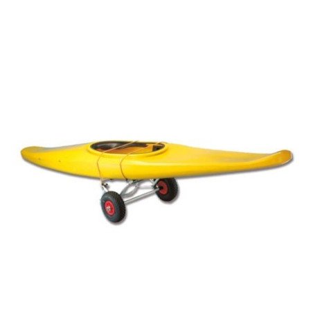 TREM CARRELLINO PER CANOA IN ALLUMINIO