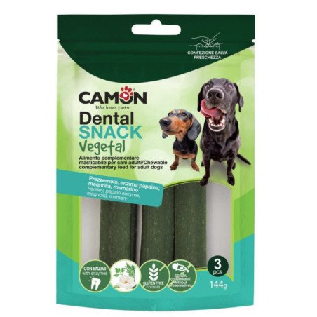 CAMON DENTAL SNACK ENZYSTICKS VEGETALI 144GR