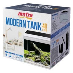 AMTRA ACQUARIO MODERN TANK 40 LED 42.5X23.5X36.5H