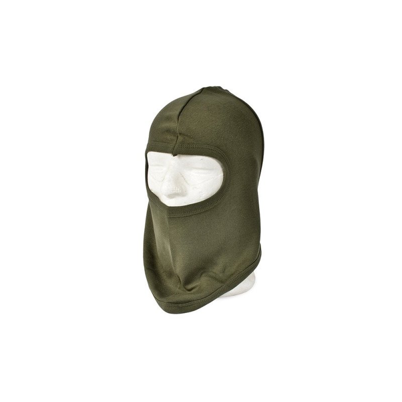 PHANTOM BALACLAVA PASSAMONTAGNA GREEN 100% COTONE
