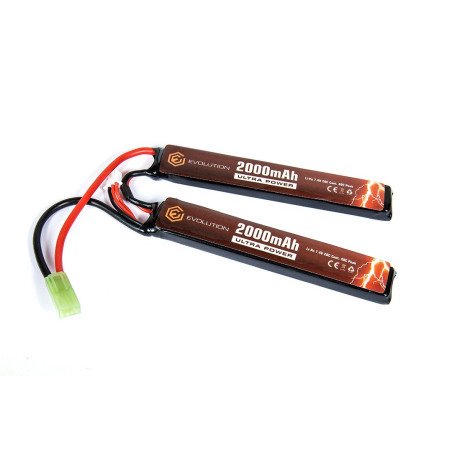 EVOLUTION BATTERIA ULTRA POWER LIPO 7.4V 2000mAH 20C-40C