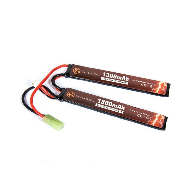 EVOLUTION BATTERIA ULTRA POWER LIPO 7.4V 1300mAH 20C-40C