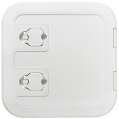 OSCULATI PORTELLO A FILO BIANCO 375X375MM