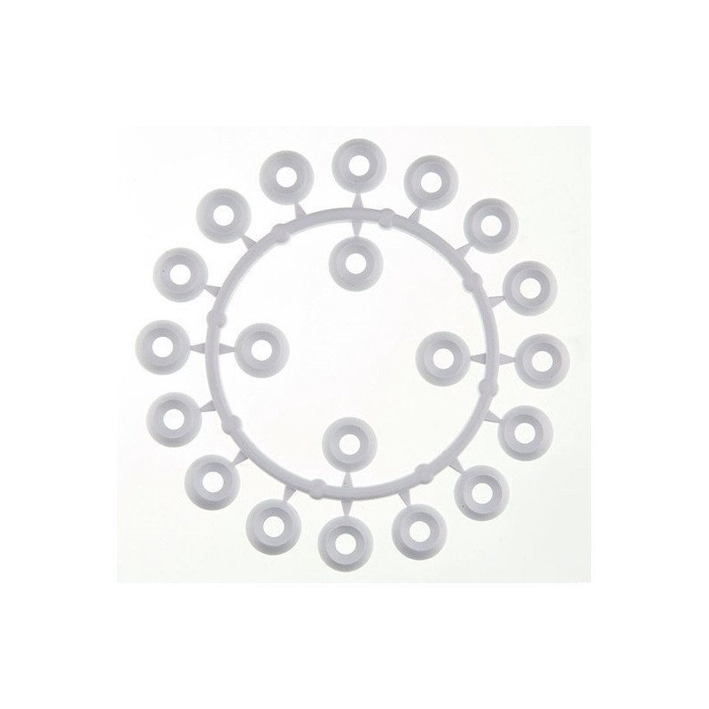 TREM RONDELLE SOTTOVITE IN NYLON FORO 5.5MM