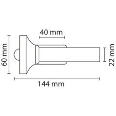 OSCULATI BOETTA LUMINOSA MINI ONE LED