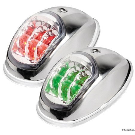 OSCULATI COPPIA LUCI DI VIA EVOLED INOX