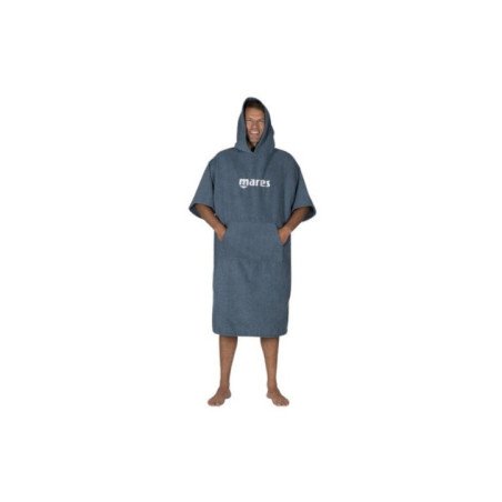 MARES ASCIUGAMANO PONCHO ASCENT BLU