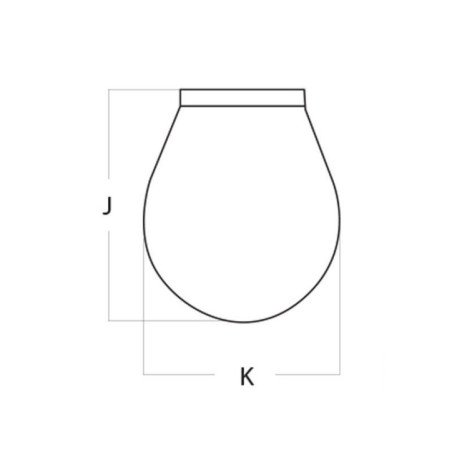 LALIZAS TAPPO IMBARCO ACQUA CON SPORTELLO Ø38 BIANCO