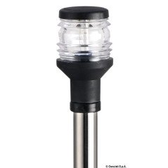 OSCULATI ASTA INOX TELESCOPICA 360° FANALE PLASTICA NERA