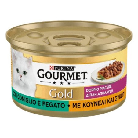 PURINA GATTO LATTINA GOLD DOPPIO PIACERE 85GR