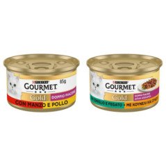 PURINA GATTO LATTINA GOLD DOPPIO PIACERE 85GR