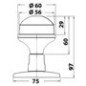 OSCULATI FANALE DI FONDA EVOLED SMART 360° 12V NERO