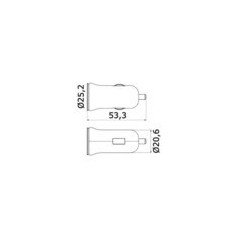 OSCULATI ADATTATORE PRESA CORRENTE DOPPIA USB