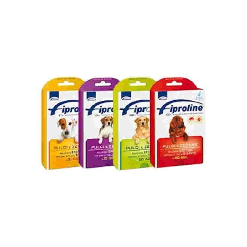 FIPRALONE SPOT ON CANE 4 PIPETTE 10-20KG
