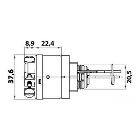 OSCULATI CHIAVE AVVIAMENTO PER MOTORI JOHNSON-EVINRUDE