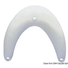 OSCULATI PARABORDO ANGOLARE PRUA IN PVC 55x47CM