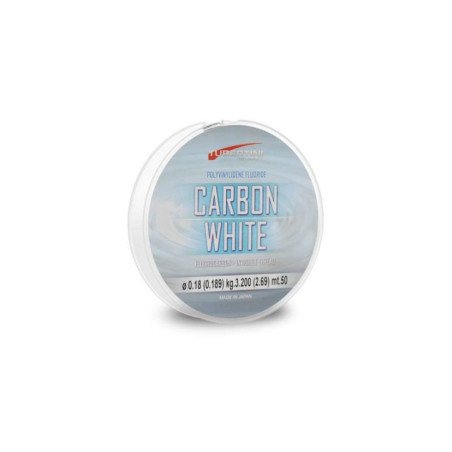 TUBERTINI CARBON WHITE FLUOROCARBON 50MT