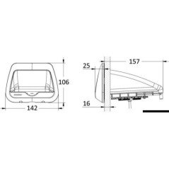 OSCULATI CARICABATTERIE STAGNO ROKK WIRELESS NEST