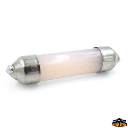 TREM LAMPADINA LED A SILURO 12V 2W LUCE CALDA
