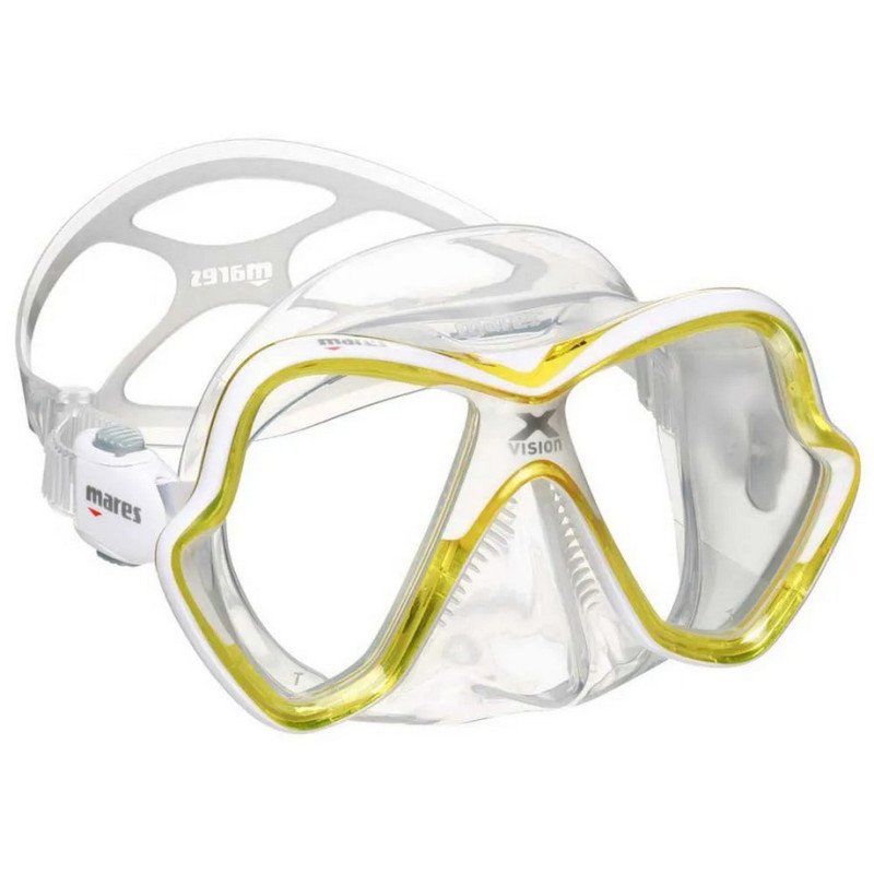 MARES MASCHERA X-VISION BIANCA GIALLA