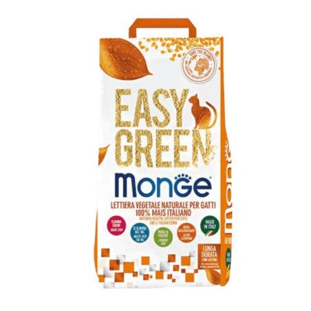 MONGE LETTIERA EASY GREEN VEGETALE AL MAIS 10 LITRI