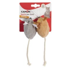 CAMON TOPINO IN PELUCHE CON PORTA ERBA GATTA