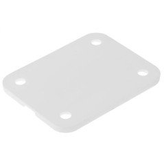 SOTTOBASE BIANCA PER CANDELIERE RETTANGOLARE