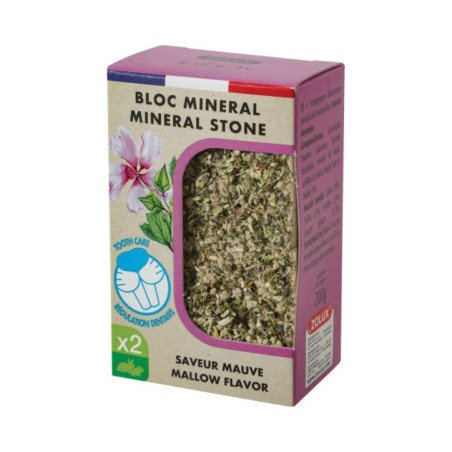 ZOLUX BLOCCO SALI MINERALI ALLA MALVIA 200GR