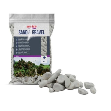 AMTRA CIOTTOLO BIANCO 2-4CM PER ACQUARI 5KG