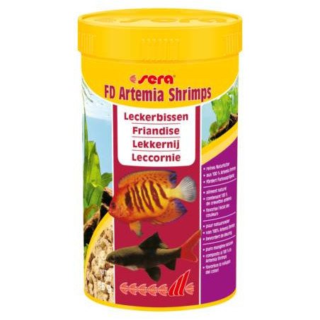 SERA FD ARTEMIA SHRIMPS NATURE 250ML