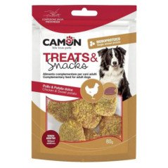 CAMON SNACK MEDAGLIONI IMPANATI POLLO E PATATE DOLCI