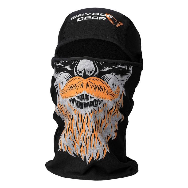 SAVAGE GEAR BALACLAVA BEARD NERA ONE SIZE BLACK