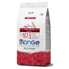 MONGE CROCCANTINI MINI SENIOR POLLO 3KG