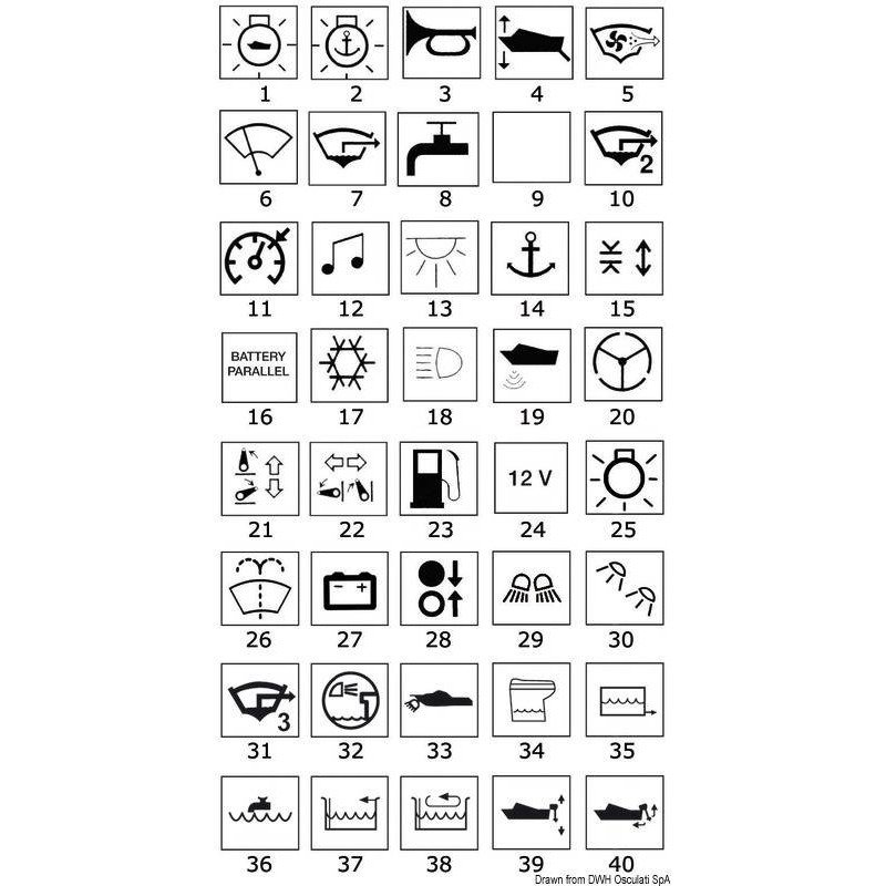 OSCULATI INTERRUTTORE CARLING SWITCH