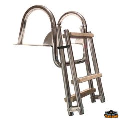 TREM SCALETTA PIEGHEVOLE IN ACCIAIO INOX