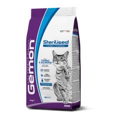 GEMON GATTO TONNO E SALMONE STERILIZZATO