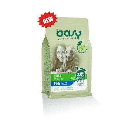 OASY CANE ADULTO MEDIUM PESCE