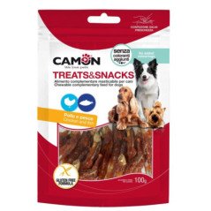 CAMON SNACK INVOLTINI DI POLLO CON PESCE 100GR