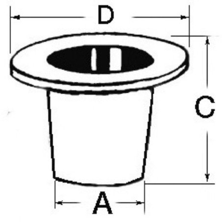 OSCULATI SCARICO A MARE IN PLASTICA