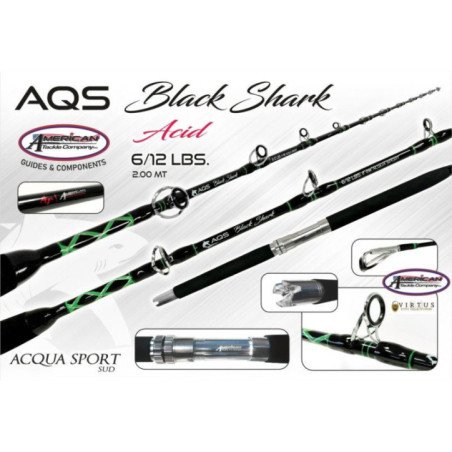 AQS CANNA BLACK SHARK ACID 6/12 LIBBRE 2MT