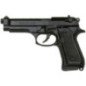 BRUNI REPLICA BERETTA 92 CAL.8 FULLAUTO NERA PISTOLA A SALVE