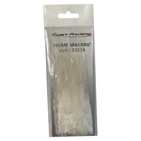 EXPERT PREDATOR PIUME MARABU' BIANCHE