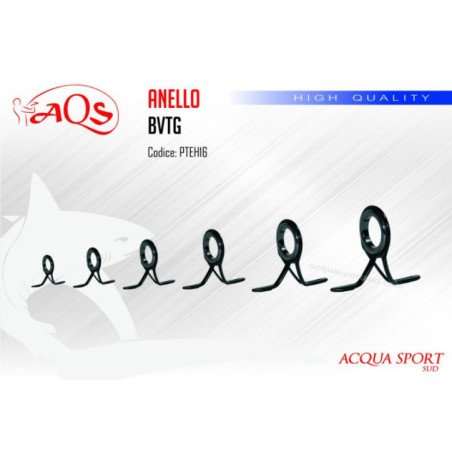 AQS ANELLO DOPPIO PONTE BVTG NERO
