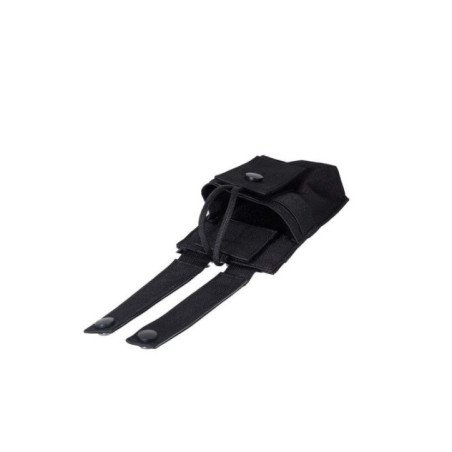 EVOLUTION BLACK RIVER RADIO POUCH 100% POLIESTERE NERO