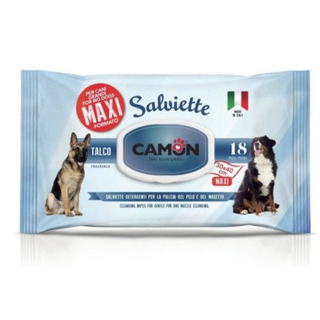 CAMON SALVIETTE MAXI AL TALCO 18PZ